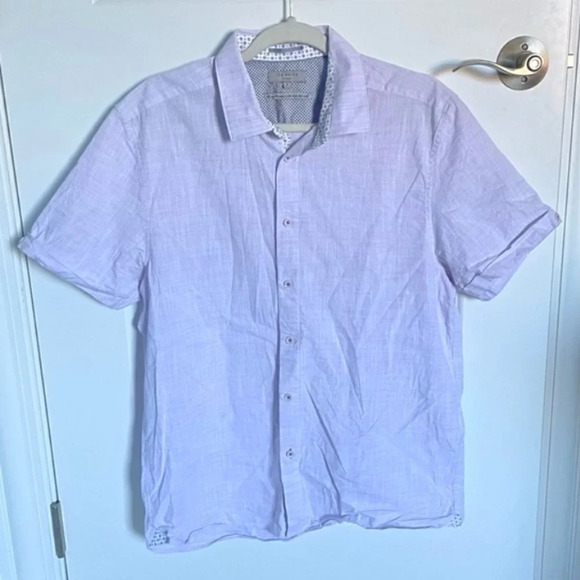Ted Baker London Mens short sleeve button down Shirt 18975 - Picture 1 of 13